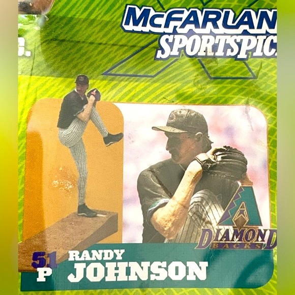 MCFARLANE’S➕RANDY JOHNSON 2002 AZ Diamondbacks NWT - Picture 3 of 7
